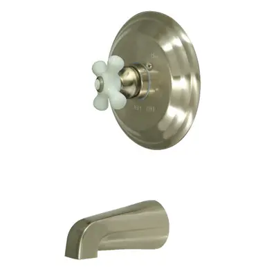 Instant Buy Kingston Brass KB3638PXTO Tub Only, Brushed Nickel