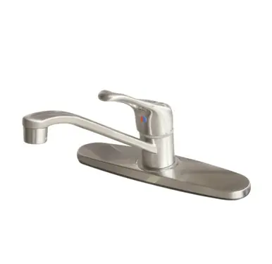 Brand New Kingston Brass KB561SN Single Handle Centerset Kitchen Faucet, Brushed Nickel