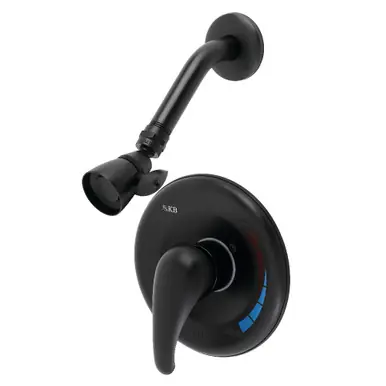 Get Yours Kingston Brass KB650SO Chatham Shower Faucet, Matte Black