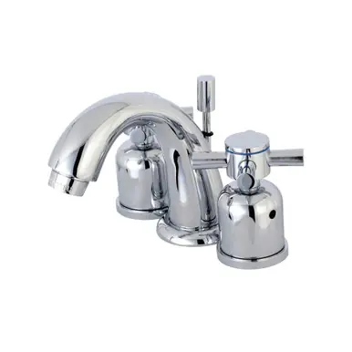 Affordable Kingston Brass KB8911DX Concord Widespread Bathroom Faucet, Polished Chrome