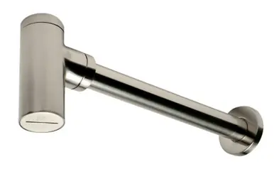 Alfi AB9005-BN Brushed Nickel Solid Brass Round Modern Decorative Bottle P-Trap Trusted Brand