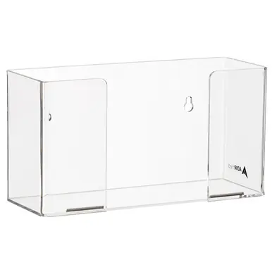 Reduced Price Alpine ADI902-01 Single Box Capacity Acrylic Glove Dispenser , Clear