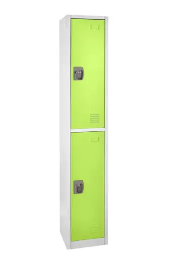 Alpine ADI629-202-GRN 72 in. H x 12 in. W Double-Compartment Steel Storage Locker Limited Time