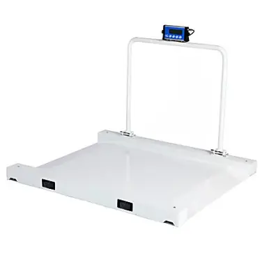 Fan Favorite Alpine ADIME904-03 VivaComfort Medical Wheelchair Scale, 1,000 Lb. Capacity