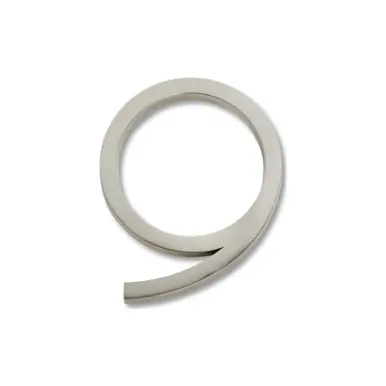 Hot Picks Atlas Modern Avalon #9 House Number - Brushed Nickel, AVN9-BRN