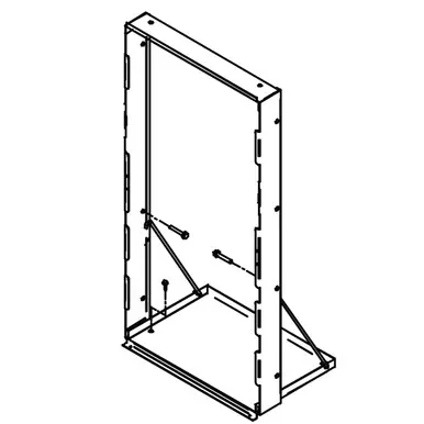 Low Price ELKAY MFWS100 Mounting Frame for Single-station In-wall Refrigerated Bottle Filling Stations