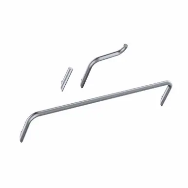 Fine Fixtures Dijon Bathroom Accessories 3 Pc Set - Satin Nickel - AC4SETSN Budget