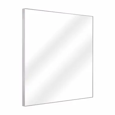 Fan Favorite Fine Fixtures Rectangular 24 Inch X 24 Inch Mirror with Sharp Corners - Satin Nickel - MRS2424SN