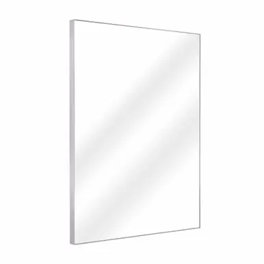 Free Delivery Fine Fixtures Rectangular 24 Inch X 30 Inch Mirror with Sharp Corners - Satin Nickel - MRS2430SN