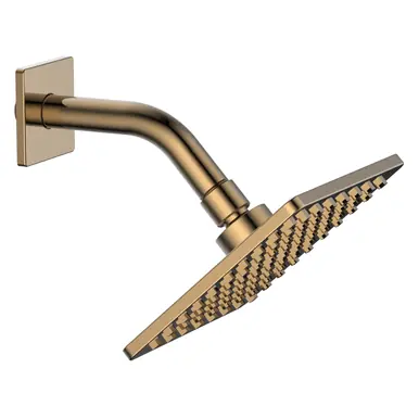 Last Chance Fine Fixtures Square Shower Head - Rose Gold - SRHS2RG