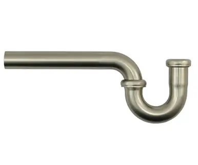 Worldwide Shipping Mountain Plumbing MT301X/ULB 1-1/4" P-Trap - Traditional Style - No Flange - Unlacquered Brass