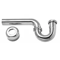 Worldwide Shipping Mountain Plumbing MT3140 MB Lavatory P-Trap & Flange Kit - Matte Black