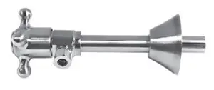 Affordable Mountain Plumbing MT416X-NL/MB Cross Handle Angle Valve - Matte Black