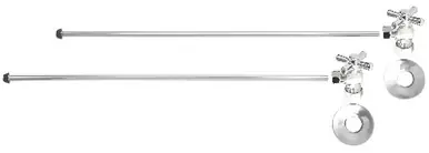 Buy Today Mountain Plumbing MT493BX-NL-CPB Lavatory Supply Kit - Angle - Polished Chrome