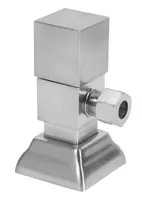 Mountain Plumbing MT5004-NL PN Square Handle Angle Straight Valve - Polished Nickel Last Chance