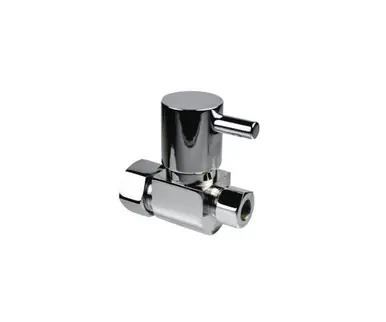 Fast Shipping Mountain Plumbing MT5120L-NL/PEW Contemporary Lever Handle with 1/4 Turn Ceramic Disc Cartridge Valve - Lead Free - Straight (1/2" Compression) - Pewter