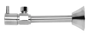 Mountain Plumbing MT516L-NL SC Lever Handle Sweat Angle Valve Satin Chrome Exclusive Offer